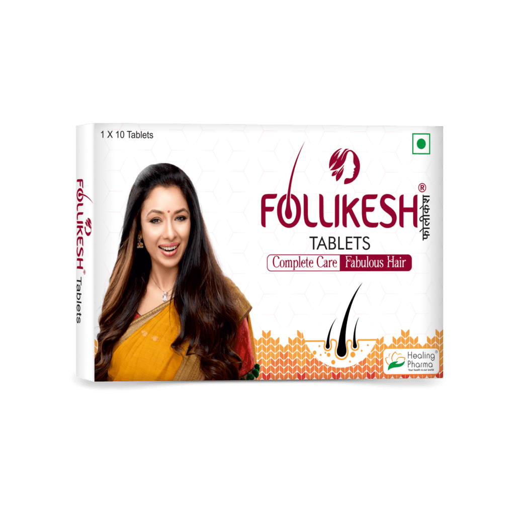 Follikesh Hair Growth Supplement Tablets